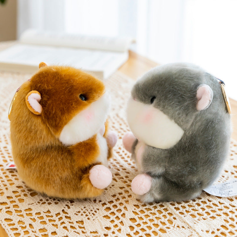 Fuzzy Friends Plush Keychain