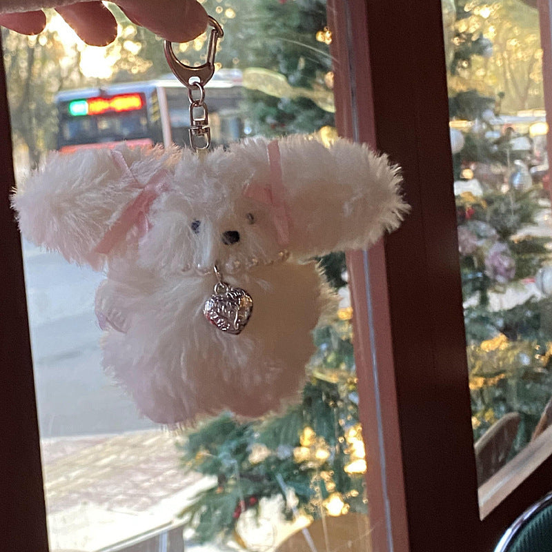 Bunny Ribbon Bag Charm