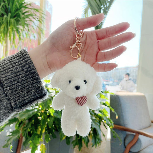 Mr. Bichon Bag Charm