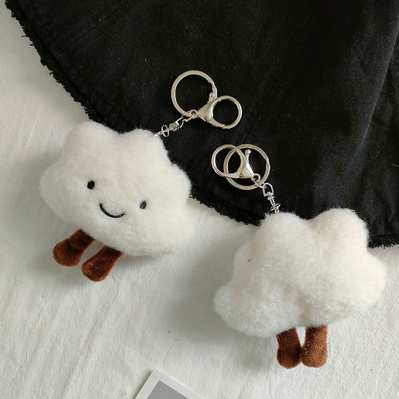 Cloud Puffy Keychain