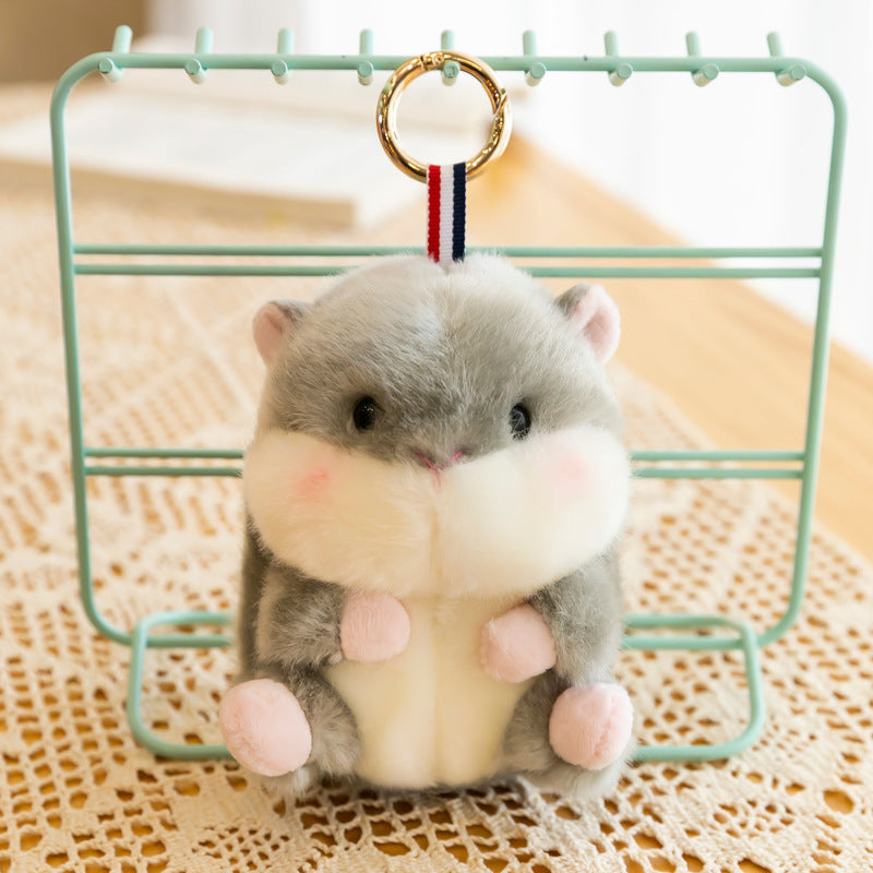 Fuzzy Friends Plush Keychain