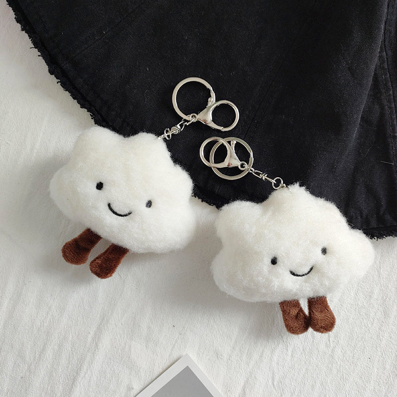 Cloud Puffy Keychain