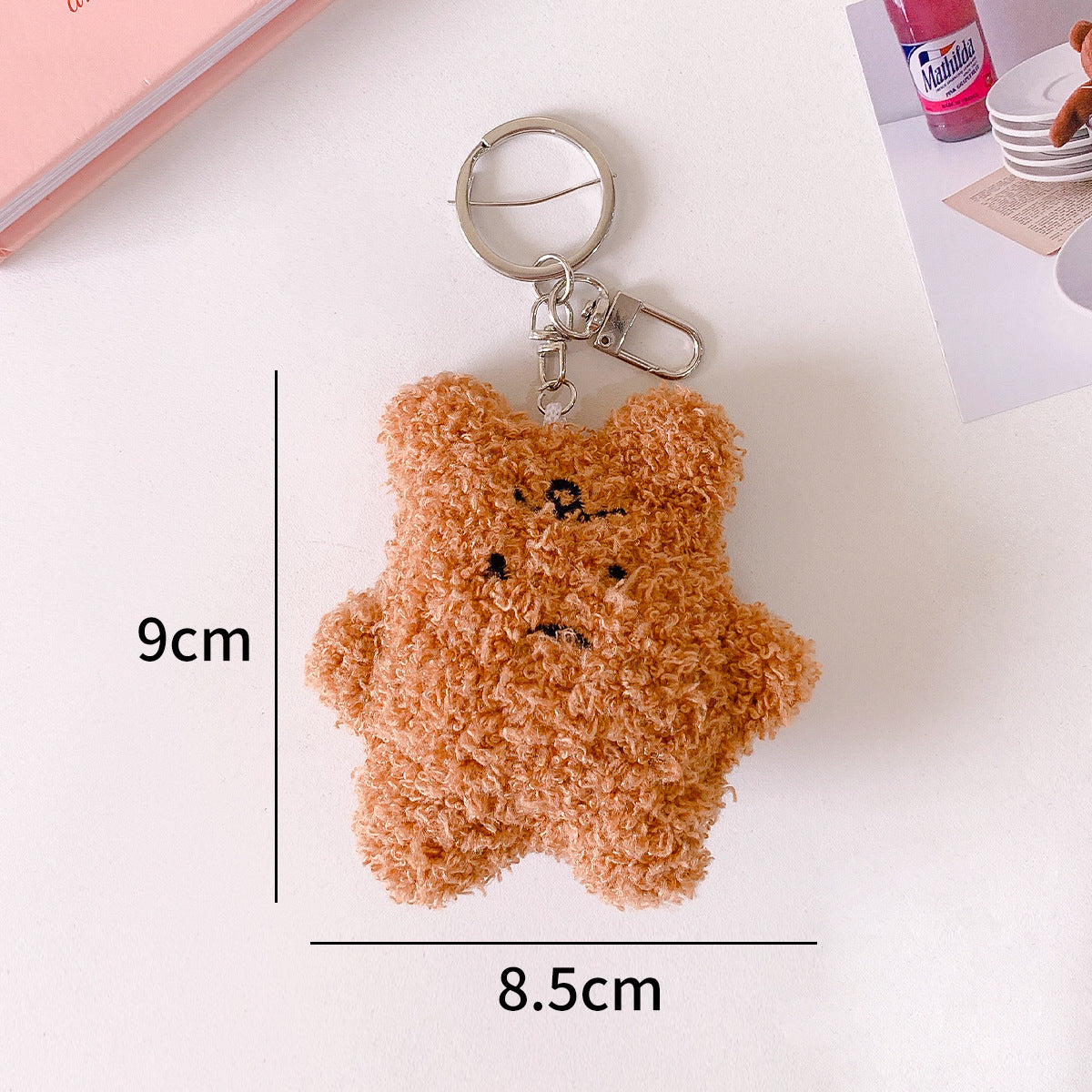 Grumpy Bear Keychain