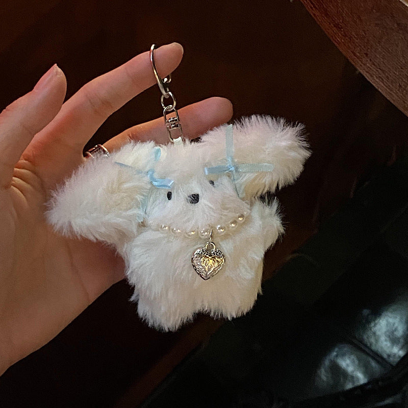 Bunny Ribbon Bag Charm