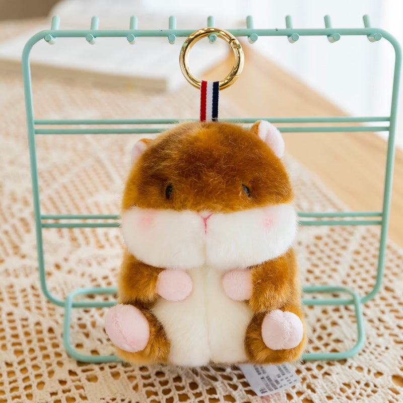 Fuzzy Friends Plush Keychain