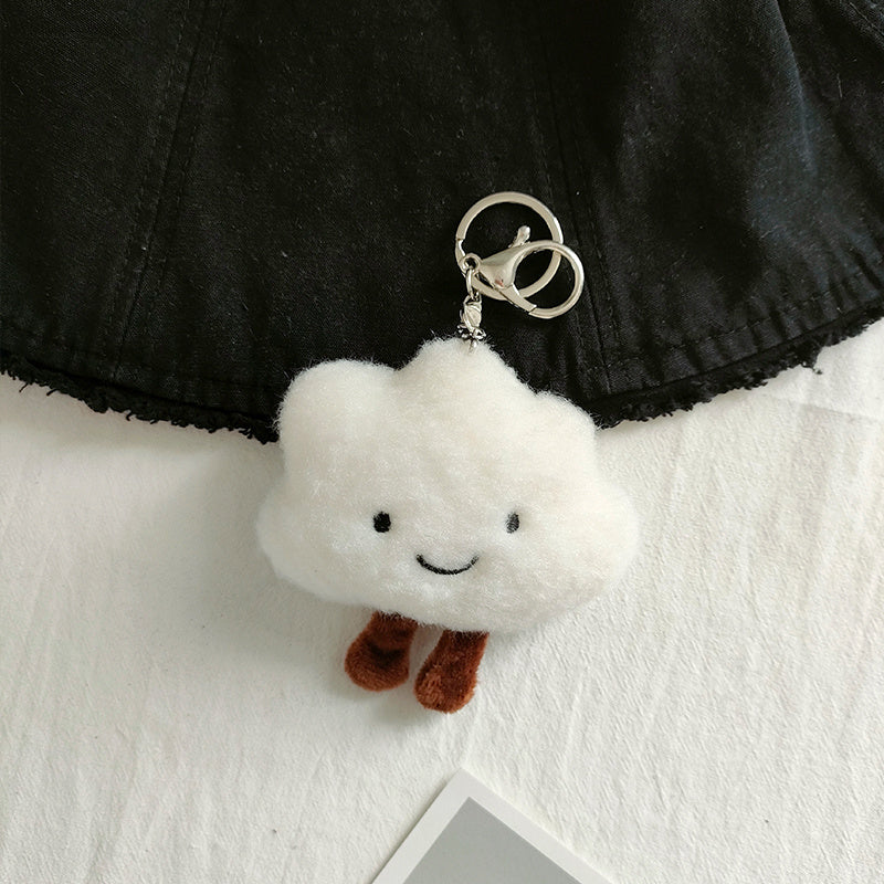 Cloud Puffy Keychain