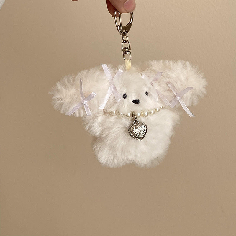 Bunny Ribbon Bag Charm